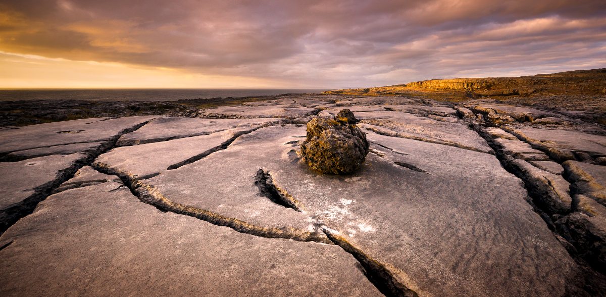The Burren, from Wild Ireland: Kingdom of Stone; courtesy of Crossing the Line, Mayo, Ireland.