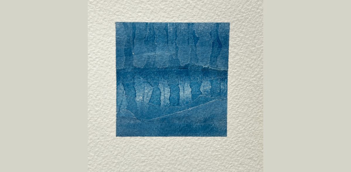 Untitled, watercolour created in Assisi by Susan Mannion