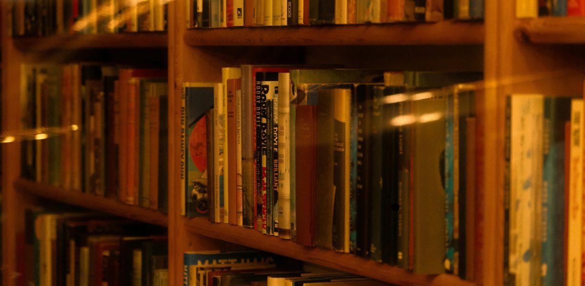Image of a bookshelves