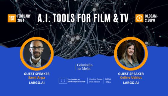 A.I. Tools for Film an TV, Thursday, 1st February 2024.