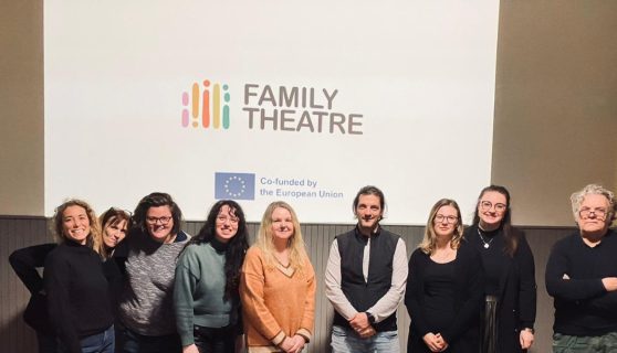 Family Theatre partner meeting. Image courtesy of the Gaiety School of Acting.