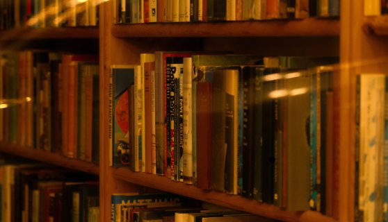 Image of a bookshelves
