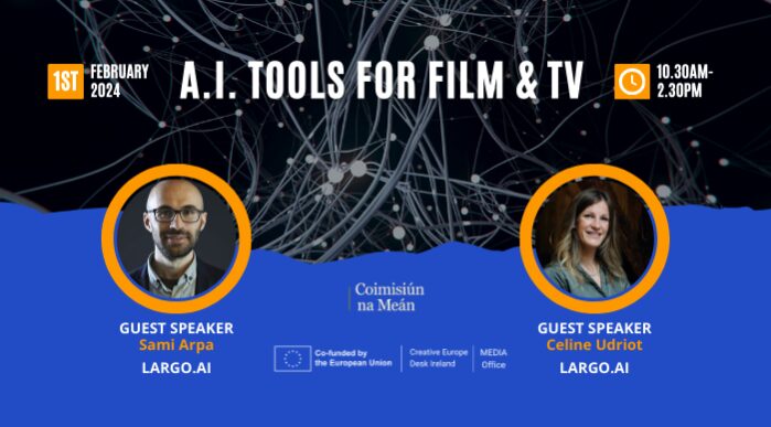 A.I. Tools for Film an TV, Thursday, 1st February 2024.