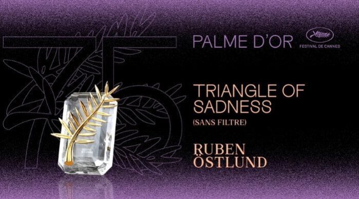 Triangle of Sadness, Palme D'Or winner, Cannes Film Festival 2022. A MEDIA supported film.