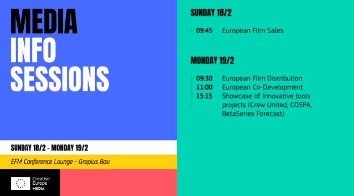 MEDIA Info Sessions at EFM, Berlinale 2024.