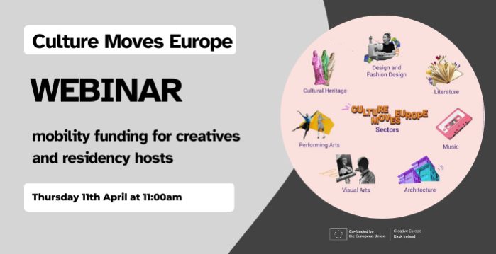 Culture Moves Europe Webinar 11th April 2024