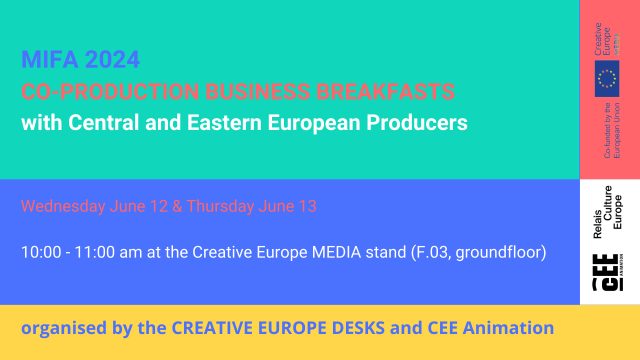MEDIA Desks Co-production Breakfasts at MIFA, Annecy