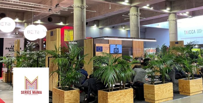 Series Mania MEDIA stand